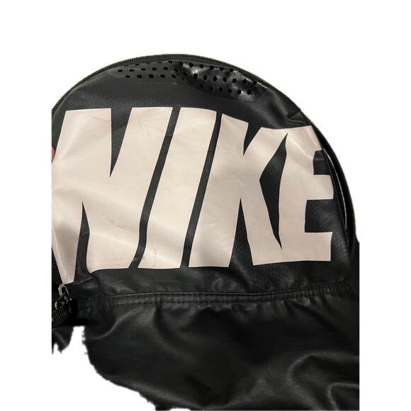 Nike Black Duffel Gym Bag, 22x10x10 - Picture 6 of 6